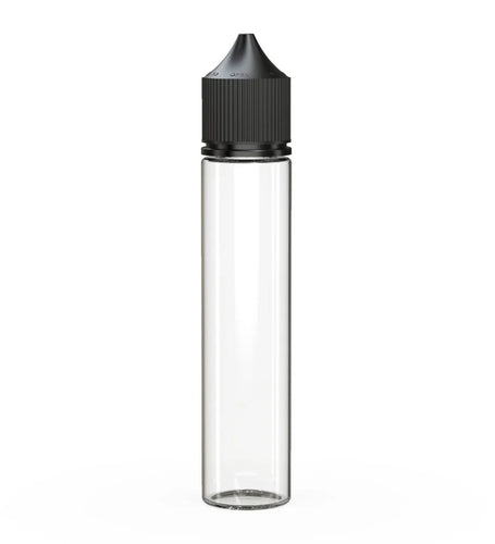 Chubby Gorilla 75ML Unicorn Bottle V3 - Clear Bottle/Black Cap - WORLDTRADERS USA