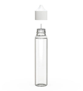 Chubby Gorilla 75ML Unicorn Bottle V3 - Clear Bottle/White Cap - WORLDTRADERS USA