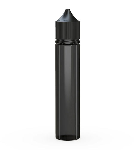 Chubby Gorilla 75ML Unicorn Bottle V3 - Translucent Black Bottle/Black Cap - WORLDTRADERS USA