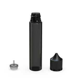 Chubby Gorilla 75ML Unicorn Bottle V3 - Translucent Black Bottle/Black Cap - WORLDTRADERS USA