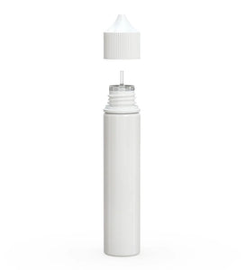 Chubby Gorilla 75ML Unicorn Bottle V3 - Opaque White Bottle/White Cap - WORLDTRADERS USA