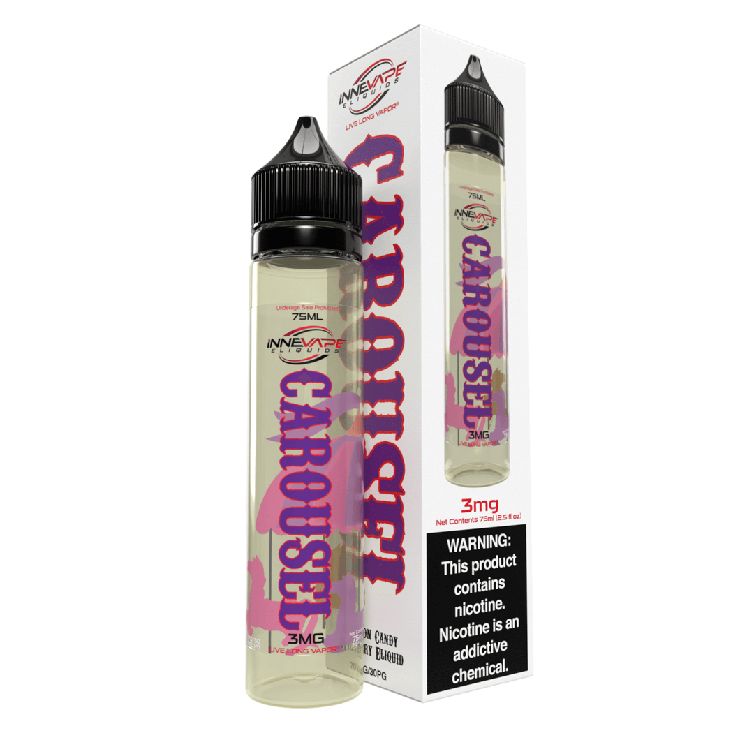 Innevape Carousel Cotton Candy 75ml - 3mg e-liquid