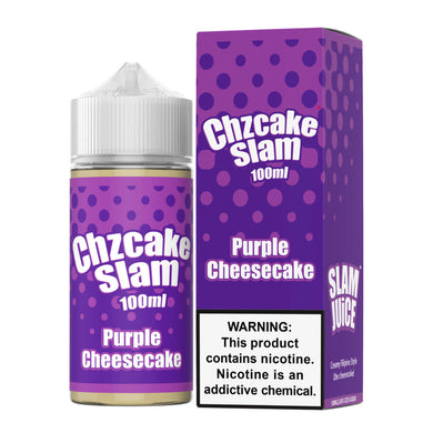 Chzcake Slam Purple Cheesecake 100ml E-Juice - WORLDTRADERS USA