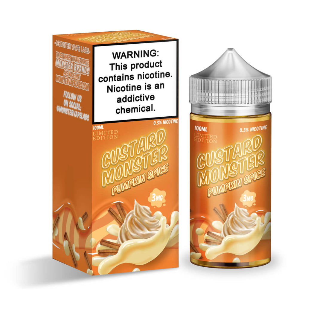 Jam Monster Custard Monster  100ml E-Juice - WORLDTRADERS USA LLC (Vapeology)