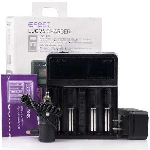 Efest LUC V4 Charger - WORLDTRADERS USA LLC (Vapeology)