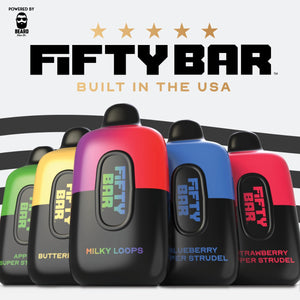 Fifty Bar 6500 Puff Disposable - WORLDTRADERS USA LLC