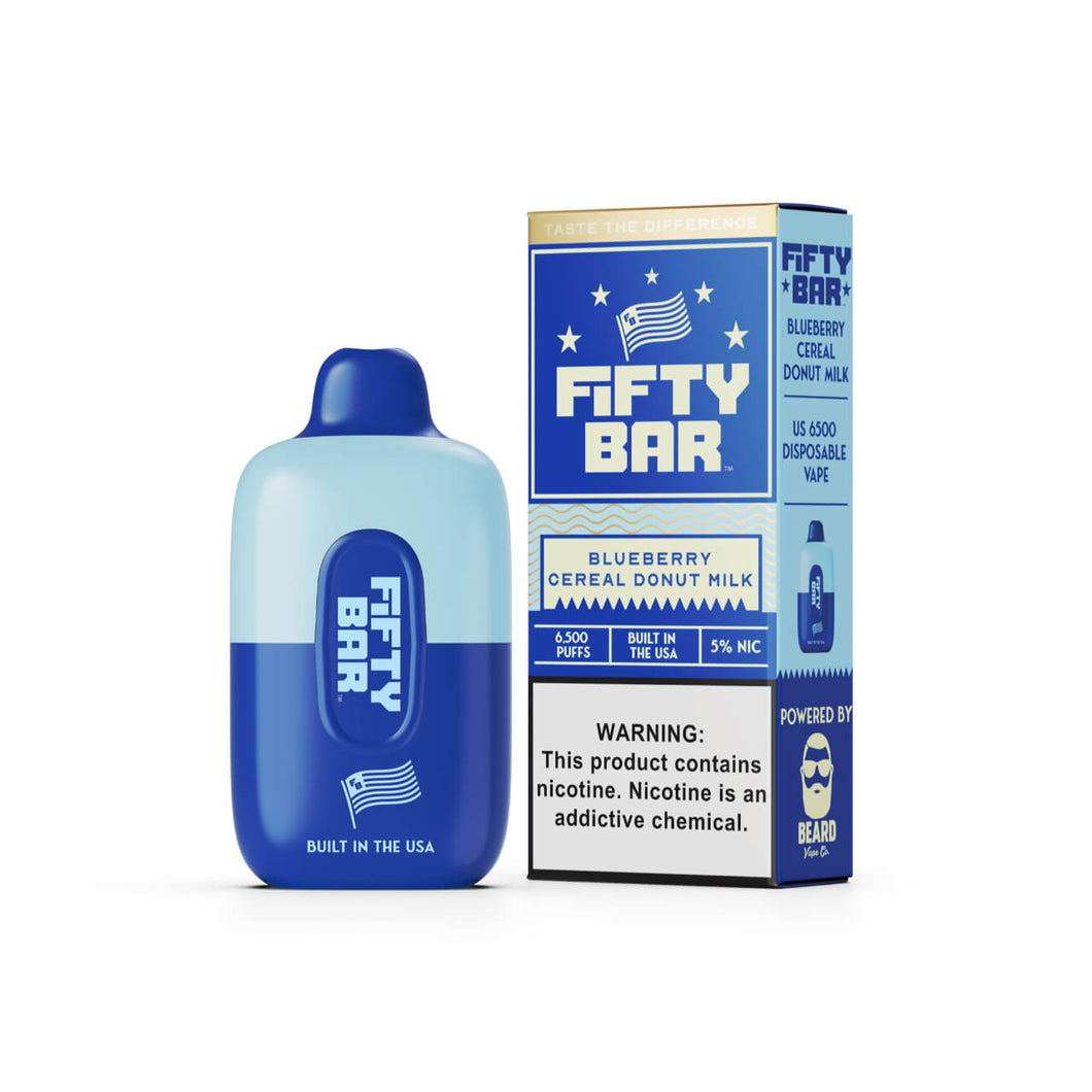 Fifty Bar 6500 Puff Disposable - WORLDTRADERS USA LLC (Vapeology)