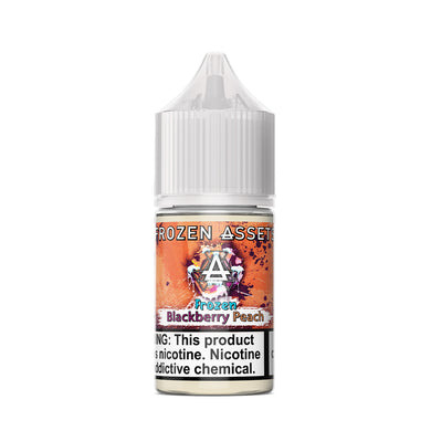 Frozen Assets Frozen Blackberry Peach Salt Nic 30ml E-Juice 