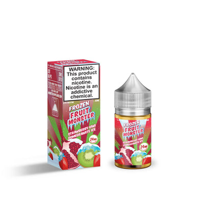 Frozen Fruit Monster Strawberry Kiwi Pomegranate Salt 30ml E-Juice
