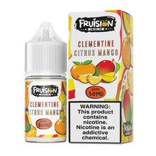 Load image into Gallery viewer, Fruision Salts Clementine Citrus Mango 30ml E-Juice