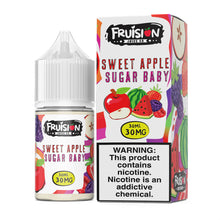 Load image into Gallery viewer, Fruision Salts Sweet Apple Sugar Baby 30ml E-Juice