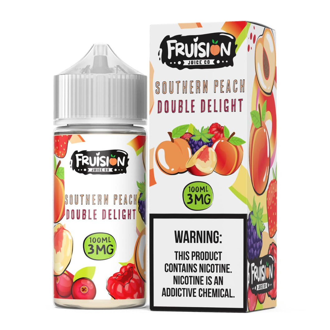 Fruision Southern Peach Double Delight 100ml E-Juice