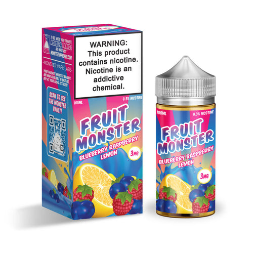 Fruit Monster Blueberry Raspberry Lemon 100ml E-Juice