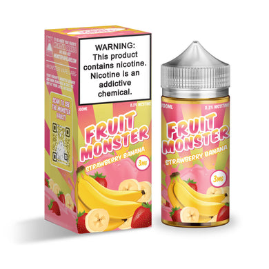 Fruit Monster Strawberry Banana 100ml E-Juice
