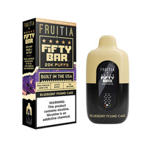 Load image into Gallery viewer, Fruitia x Fifty Bar 20000 Puff Disposable - WORLDTRADERS USA