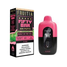 Load image into Gallery viewer, Fruitia x Fifty Bar 20000 Puff Disposable - WORLDTRADERS USA