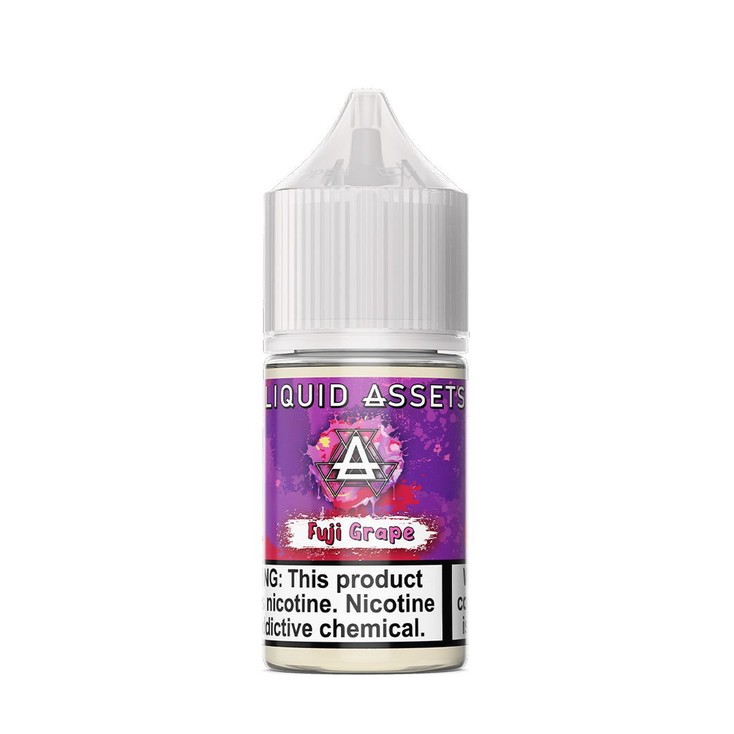 Liquid Assets Fuji Grape Salt Nic 30ml E-Juice