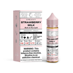 Glas Strawberry Milk 60ml E-Juice - WORLDTRADERS USA LLC