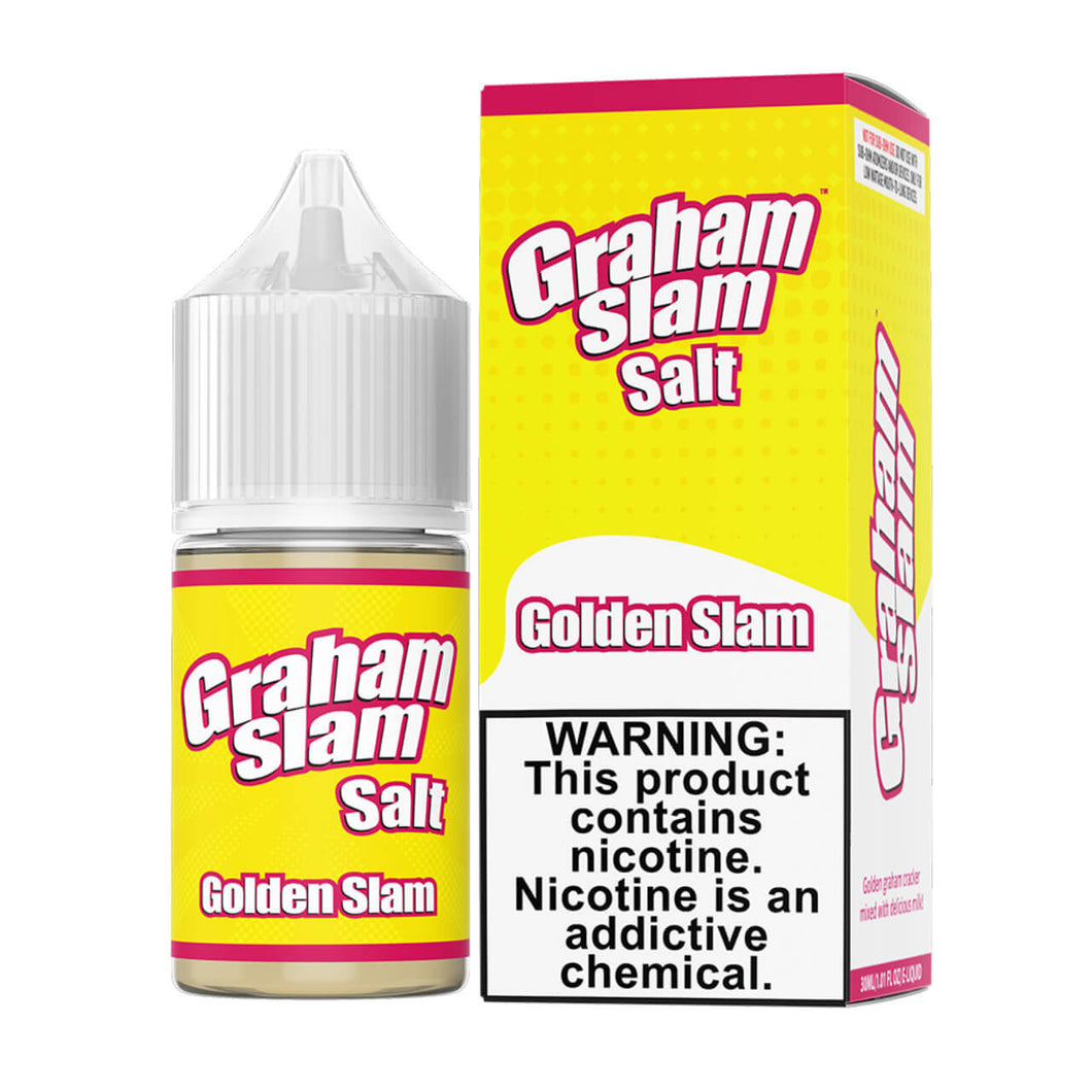 Graham Slam Golden Slam Salt 30ml E-Juice - WORLDTRADERS USA
