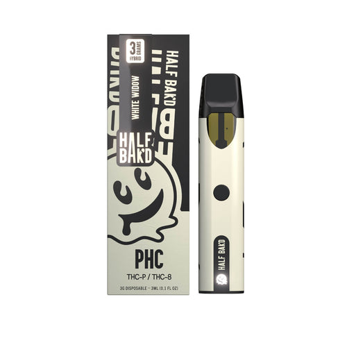 Half Bakd White Widow - 3G PHC Disposable (Hybrid) - DISTRODEALS