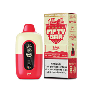 Hidden Hills x Fifty Bar 20000 Puff Disposable - WORLDTRADERS USA