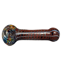Cargar imagen en el visor de la galería, 5 INCH GLASS BOWL W/CARB HOLE - (24) - WORLDTRADERS USA