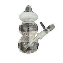 Cargar imagen en el visor de la galería, CLOVER 6 INCH GLASS BONG - WORLDTRADERS USA