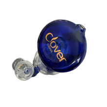 Cargar imagen en el visor de la galería, CLOVER 6 INCH BLUE GLASS BONG (14MM) - WORLDTRADERS USA