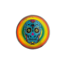 Cargar imagen en el visor de la galería, SKULL 4PC ALUMINUM MAGNETIC GRINDER (5) - WORLDTRADERS USA