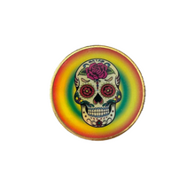 Cargar imagen en el visor de la galería, SKULL 4PC ALUMINUM MAGNETIC GRINDER (2) - WORLDTRADERS USA