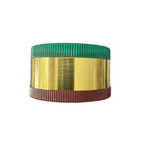 Cargar imagen en el visor de la galería, SKULL 3PC ALUMINUM MAGNETIC HOLOGRAPHIC GRINDER - WORLDTRADERS USA