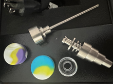 Cargar imagen en el visor de la galería, ABS Plastic Case 10MM Flat Quartz Hybrid Enail Kit - WORLDTRADERS USA