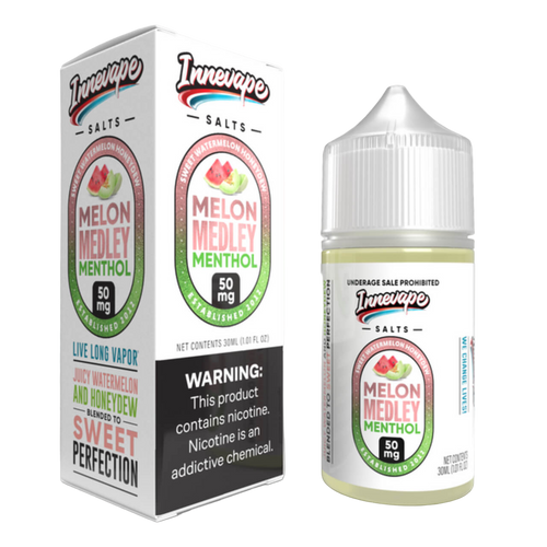 Innevape Melon Medley Menthol Salts 30ml E-Juice - WORLDTRADERS USA LLC