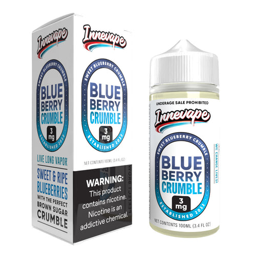 Innevape Blueberry Crumble 100ml E-Juice - WORLDTRADERS USA