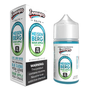 Innevape Heisenberg Sour Apple Menthol Salts 30ml E-Juice - WORLDTRADERS USA