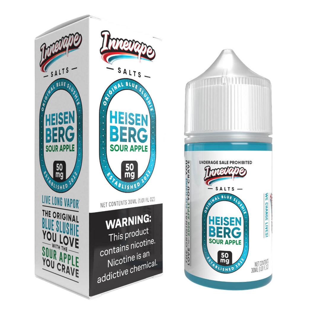 Innevape Heisenberg Sour Apple Salts 30ml E-Juice - WORLDTRADERS USA