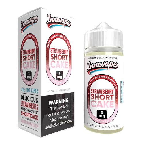 Innevape Strawberry Shortcake 100ml E-Juice - WORLDTRADERS USA