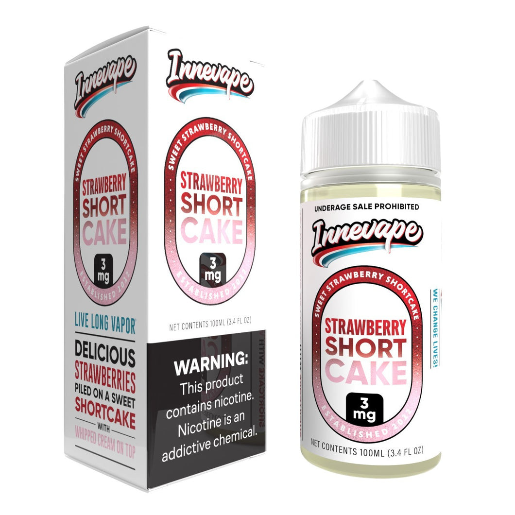 Innevape Strawberry Shortcake 100ml E-Juice - WORLDTRADERS USA