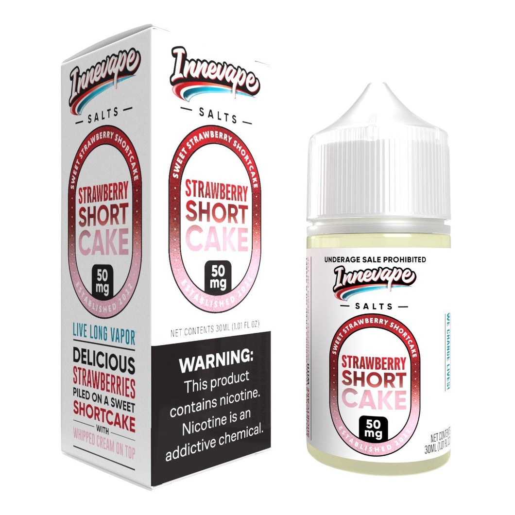 Innevape Strawberry Shortcake Salts 30ml E-Juice - WORLDTRADERS USA