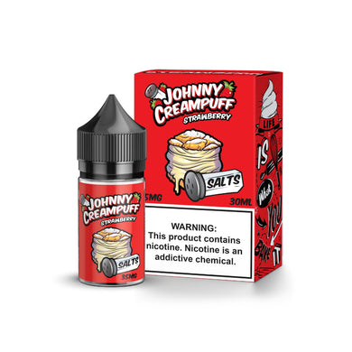 Johnny Creampuff Salts Strawberry 30ml E-Juice