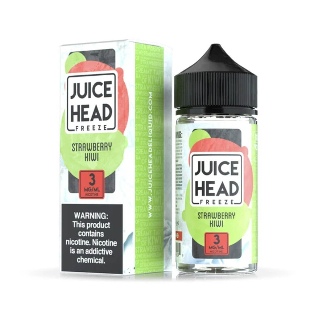 JuiceHead Strawberry Kiwi Freeze 100ml E-Juice - WORLDTRADERS USA LLC