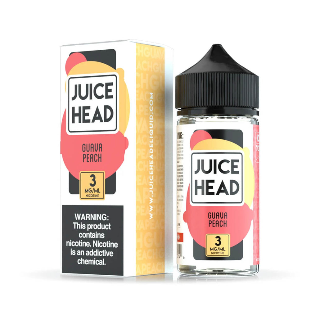 JuiceHead Guava Peach 100ml E-Juice - WORLDTRADERS USA LLC