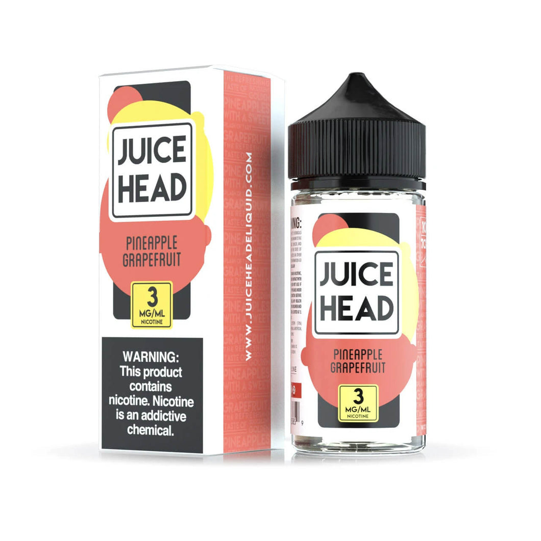 JuiceHead Pineapple Grapefruit 100ml E-Juice - WORLDTRADERS USA LLC