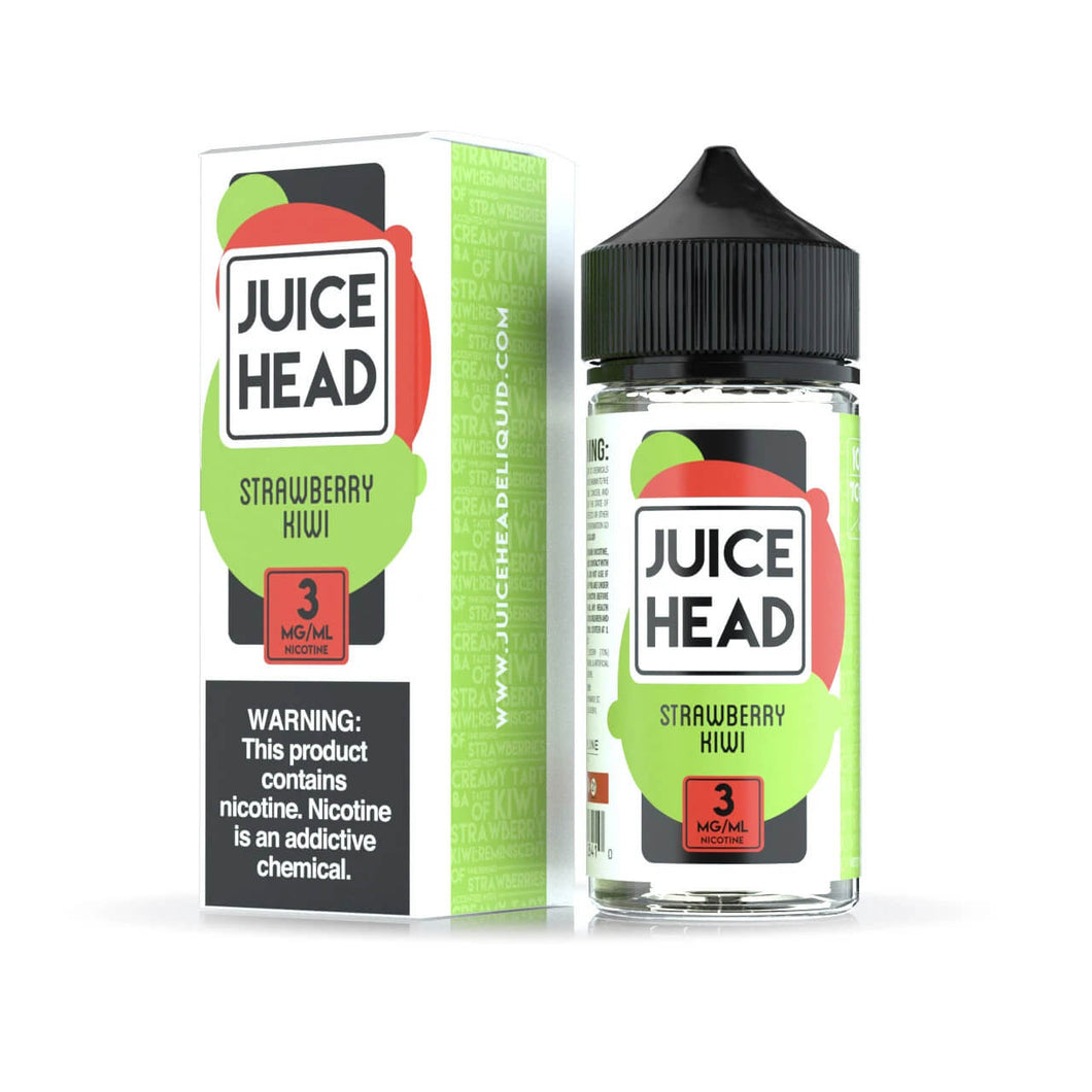 JuiceHead Strawberry Kiwi 100ml E-Juice - WORLDTRADERS USA LLC