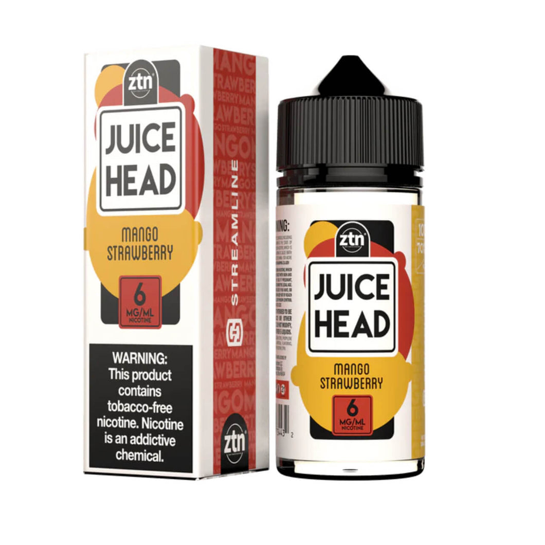 JuiceHead ZTN Mango Strawberry 100ml E-Juice - WORLDTRADERS USA LLC