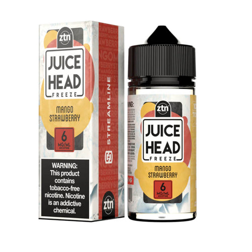 JuiceHead ZTN Mango Strawberry Freeze 100ml E-Juice - WORLDTRADERS USA LLC
