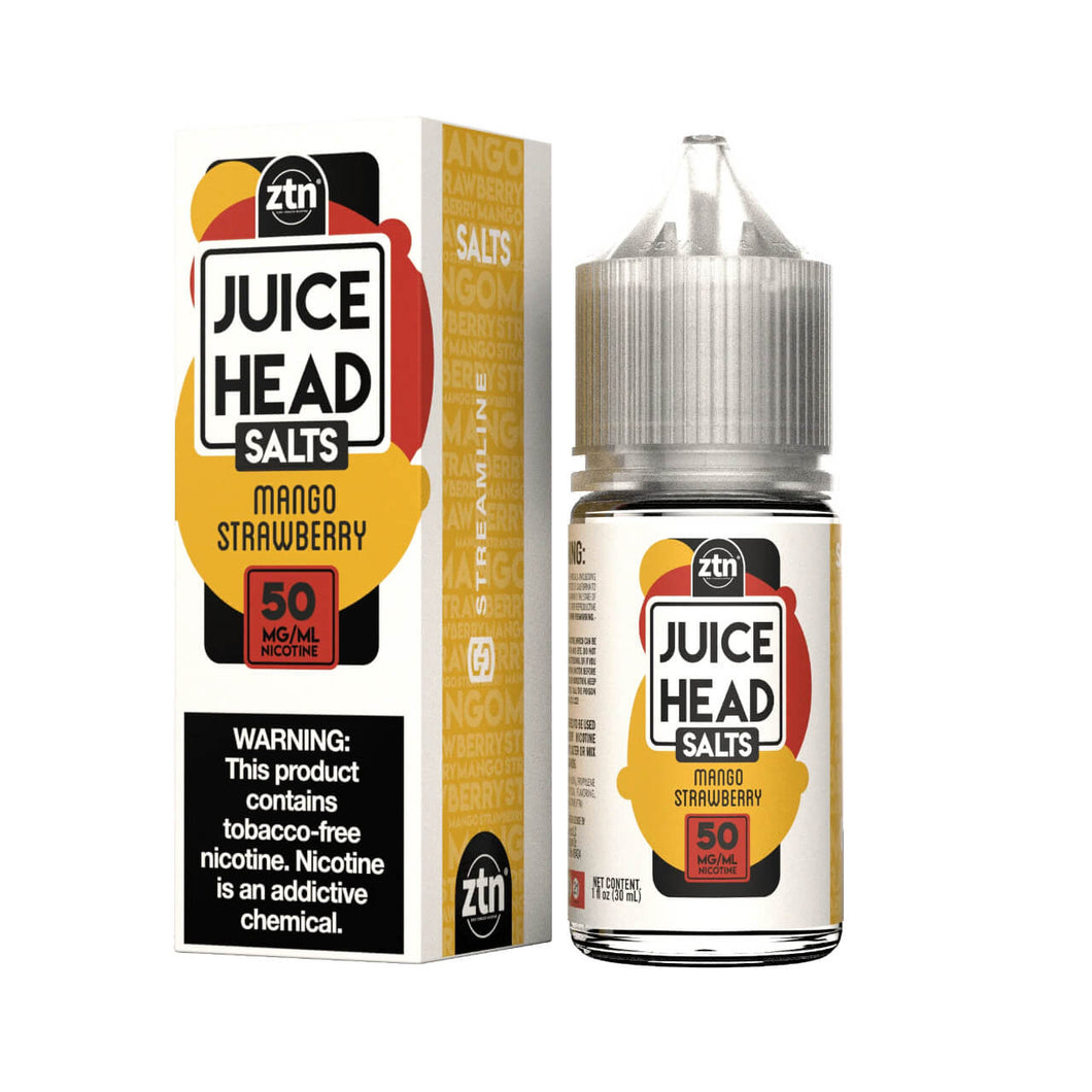 JuiceHead ZTN Mango Strawberry Salts 30ml E-Juice - WORLDTRADERS USA LLC