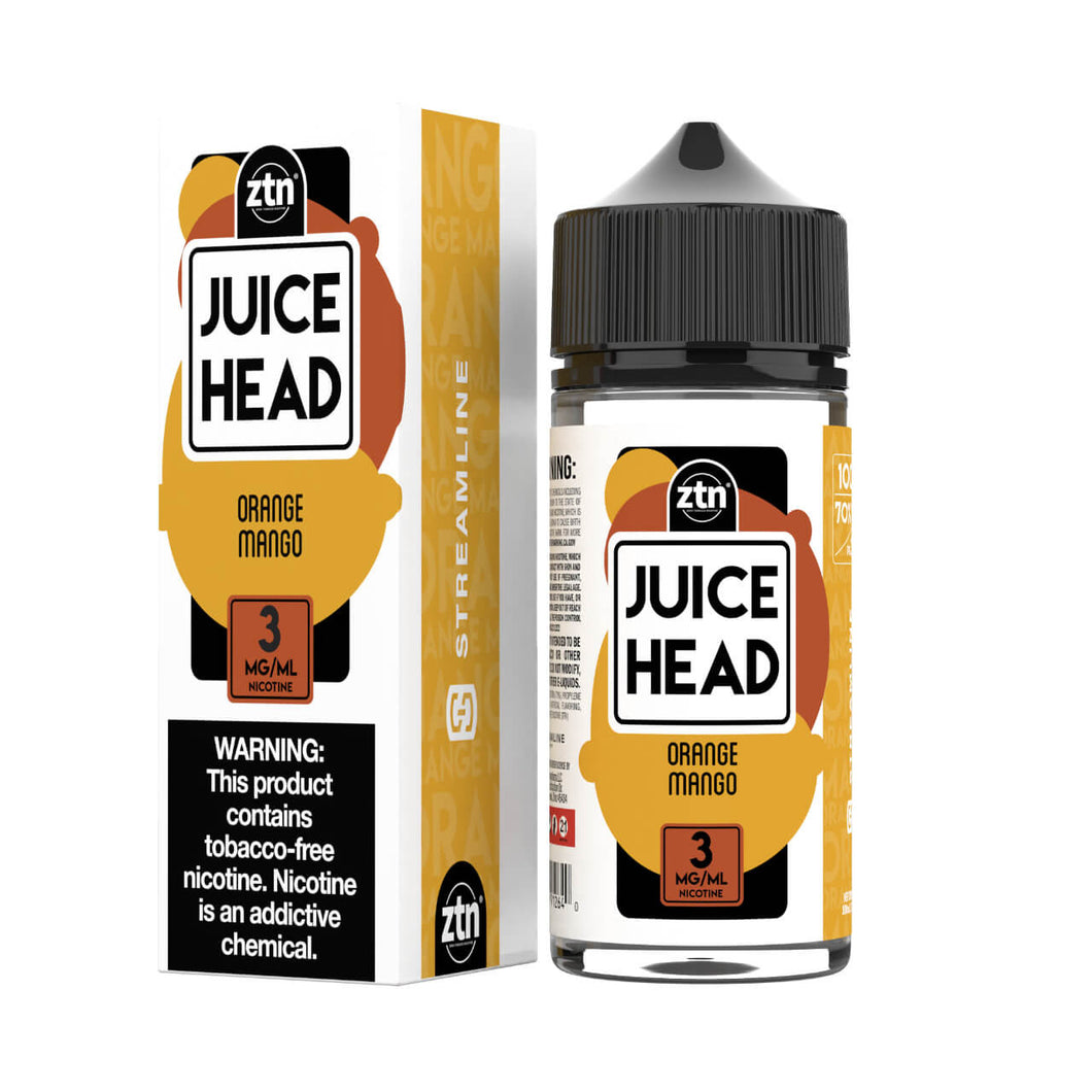 JuiceHead ZTN Orange Mango 100ml E-Juice - WORLDTRADERS USA LLC