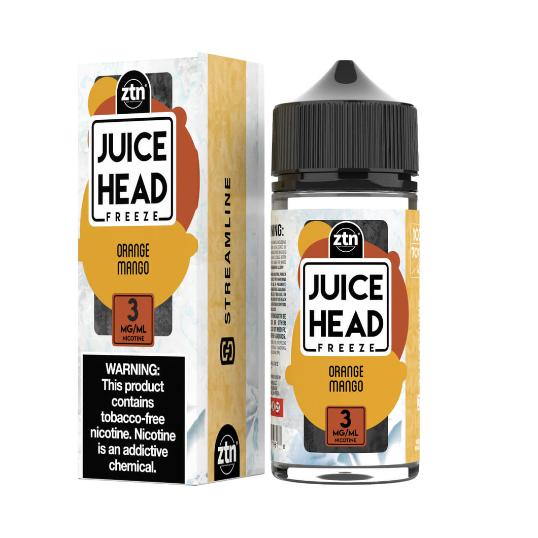 JuiceHead ZTN Orange Mango Freeze 100ml E-Juice - WORLDTRADERS USA LLC