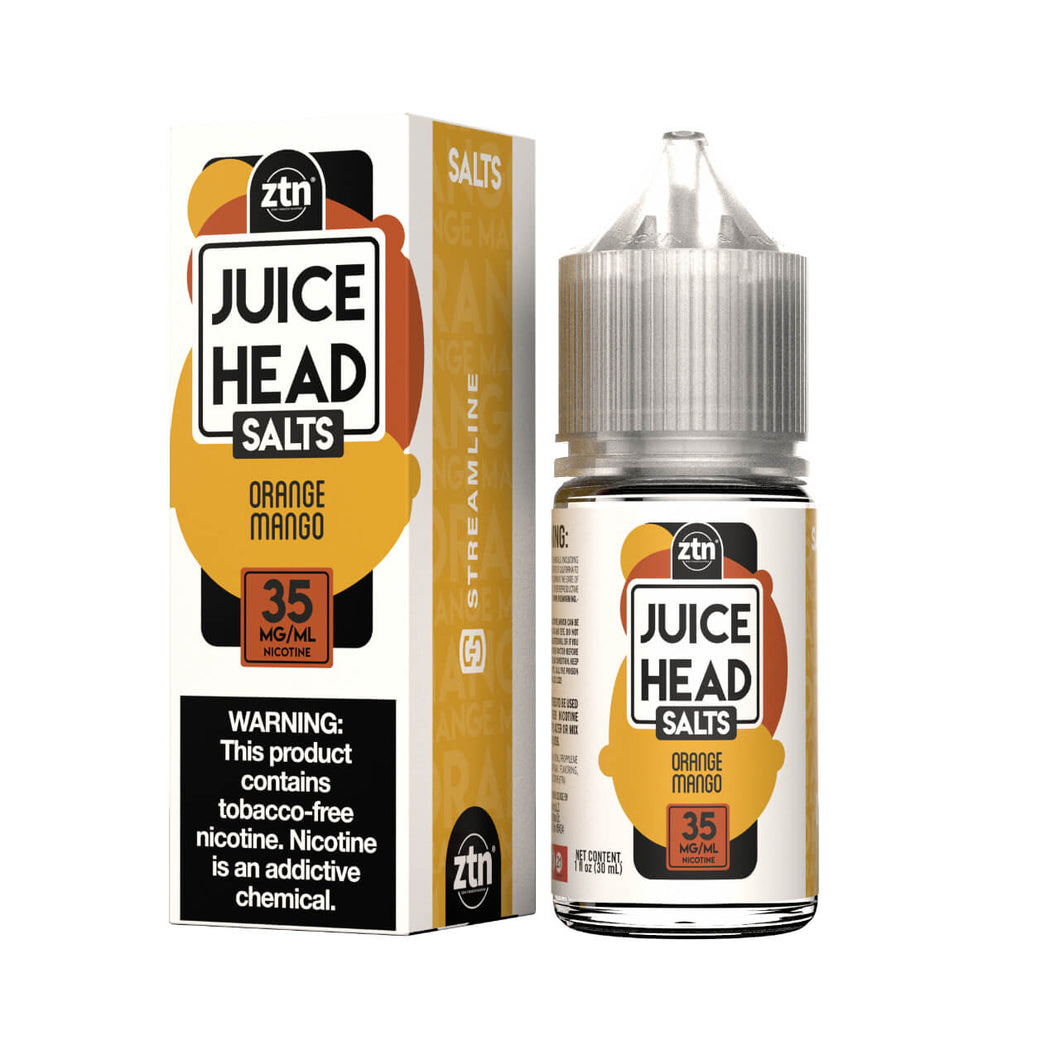 JuiceHead ZTN Orange Mango Salts 30ml E-Juice - WORLDTRADERS USA LLC